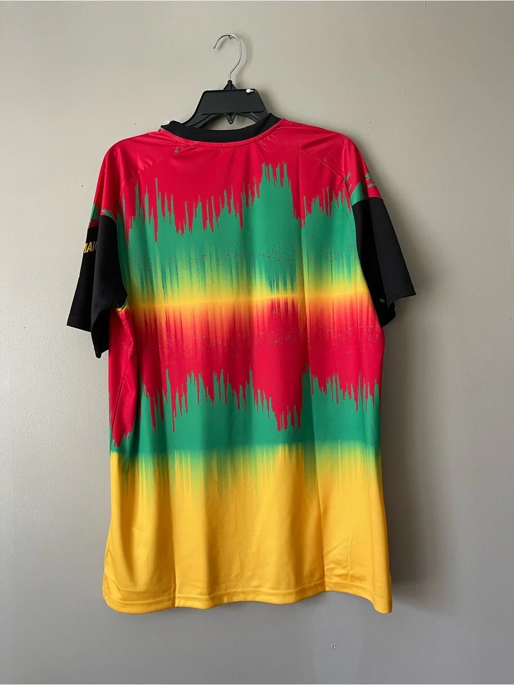 Adidas Jamaica Football X Bob Marley 2026 DNA Men’s Pre Match Jersey Sz 2XLNew